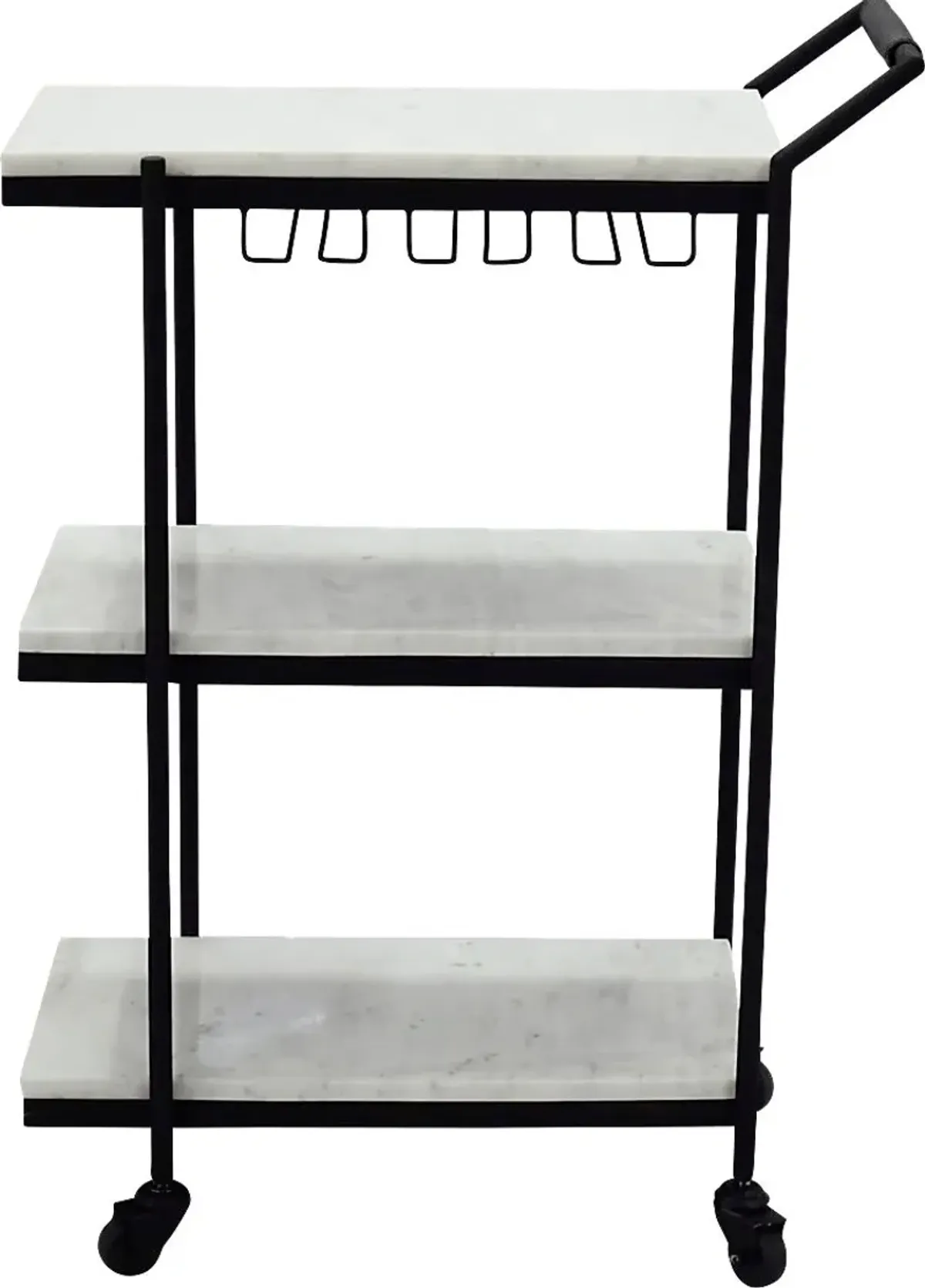 Geensbank White Bar Cart