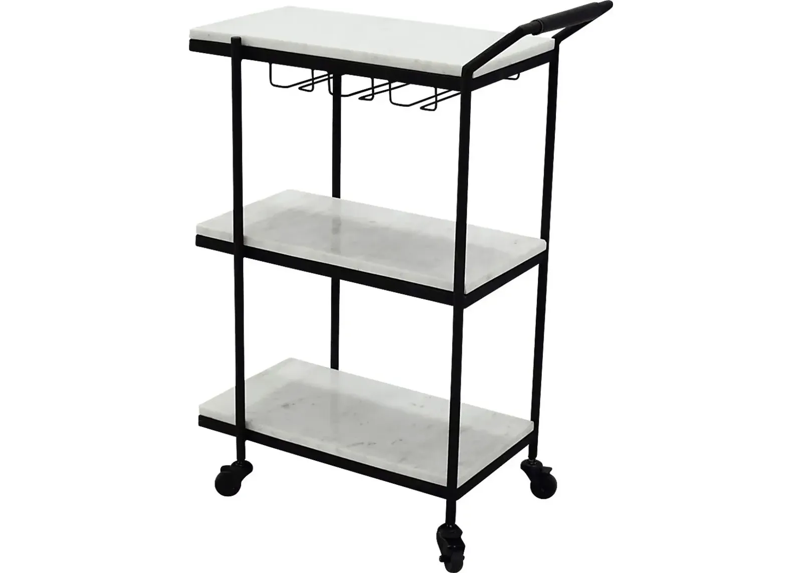 Geensbank White Bar Cart