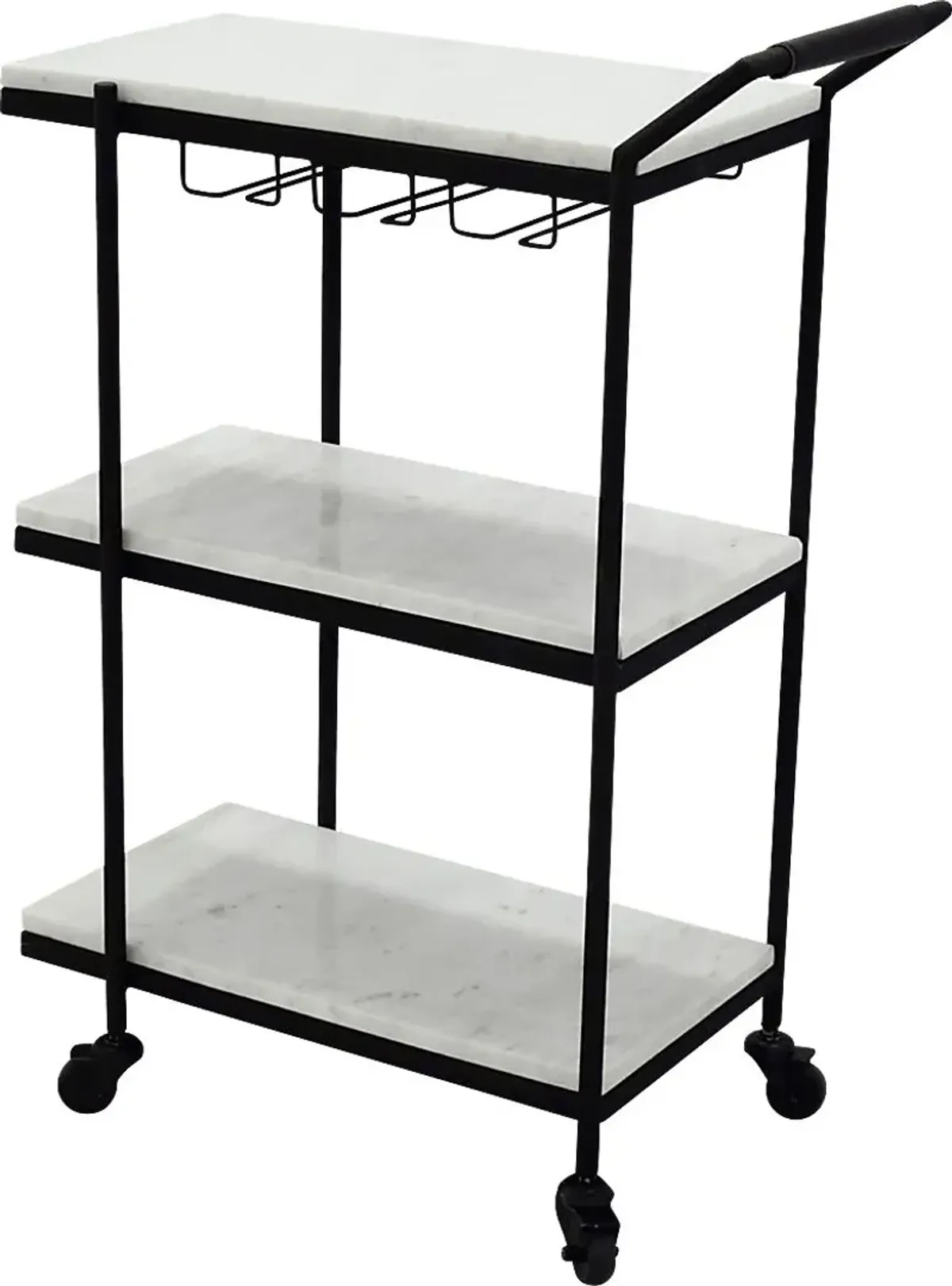 Geensbank White Bar Cart