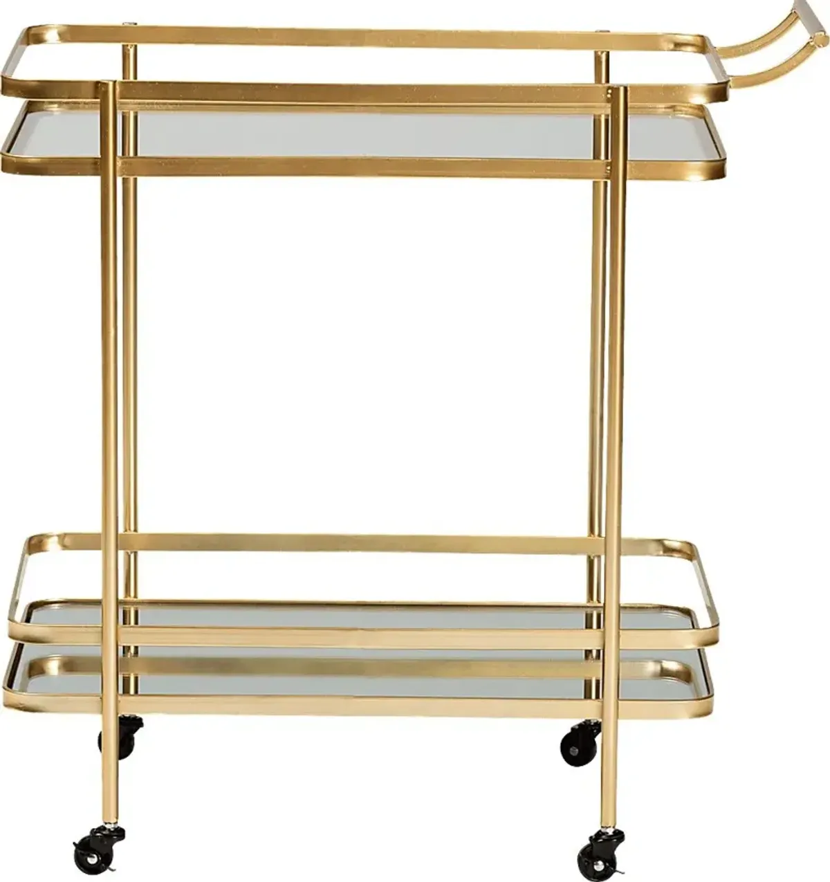 Coveview Yellow Bar Cart