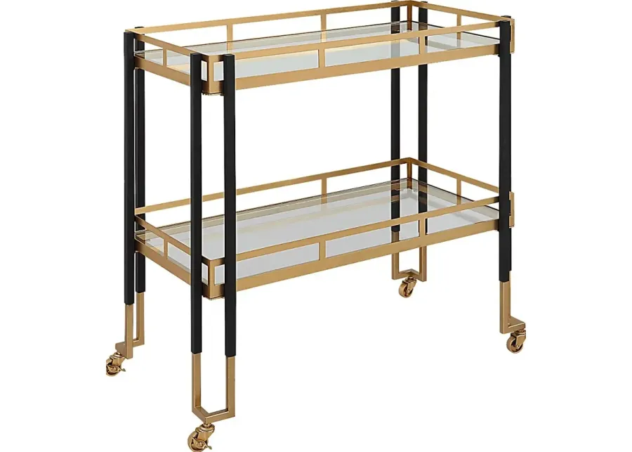 Conti Gold Bar Cart