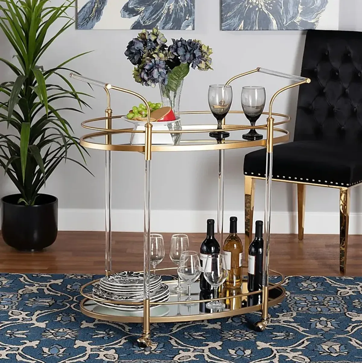 Anamax Gold Bar Cart