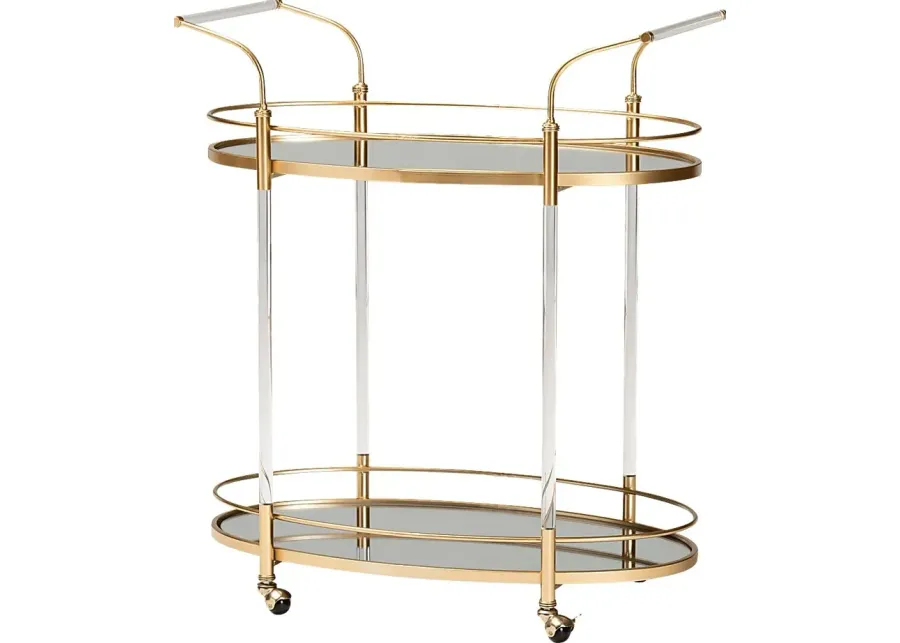 Anamax Gold Bar Cart