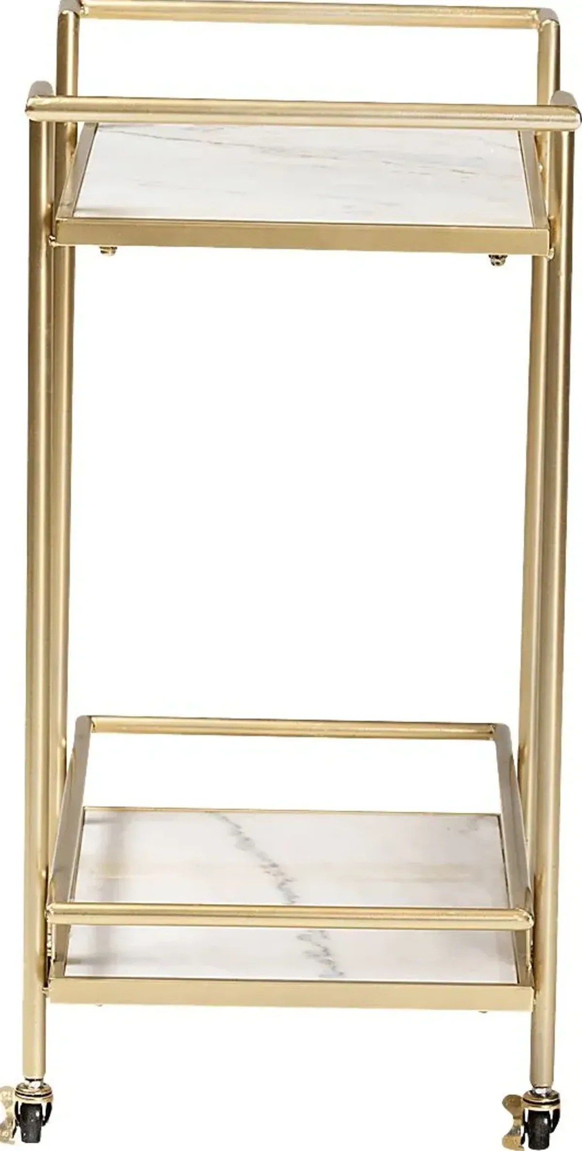 Foeller Gold Bar Cart