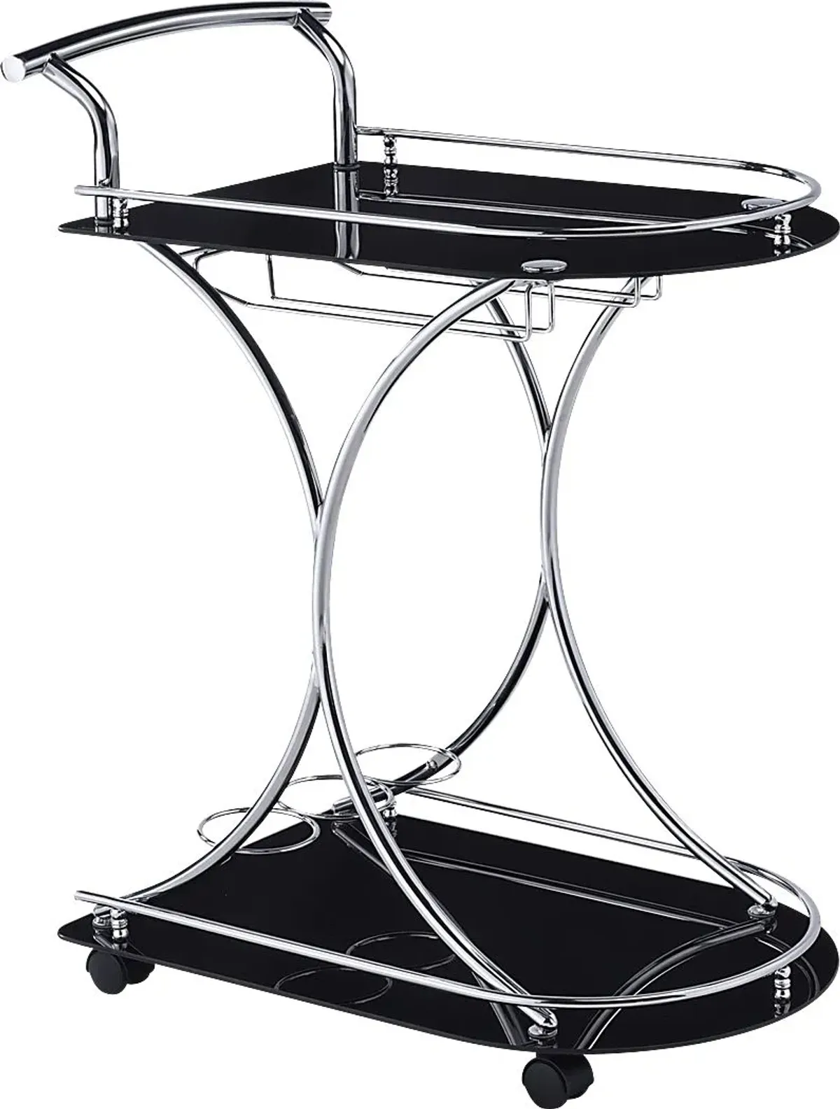 Akahi Black Bar Cart