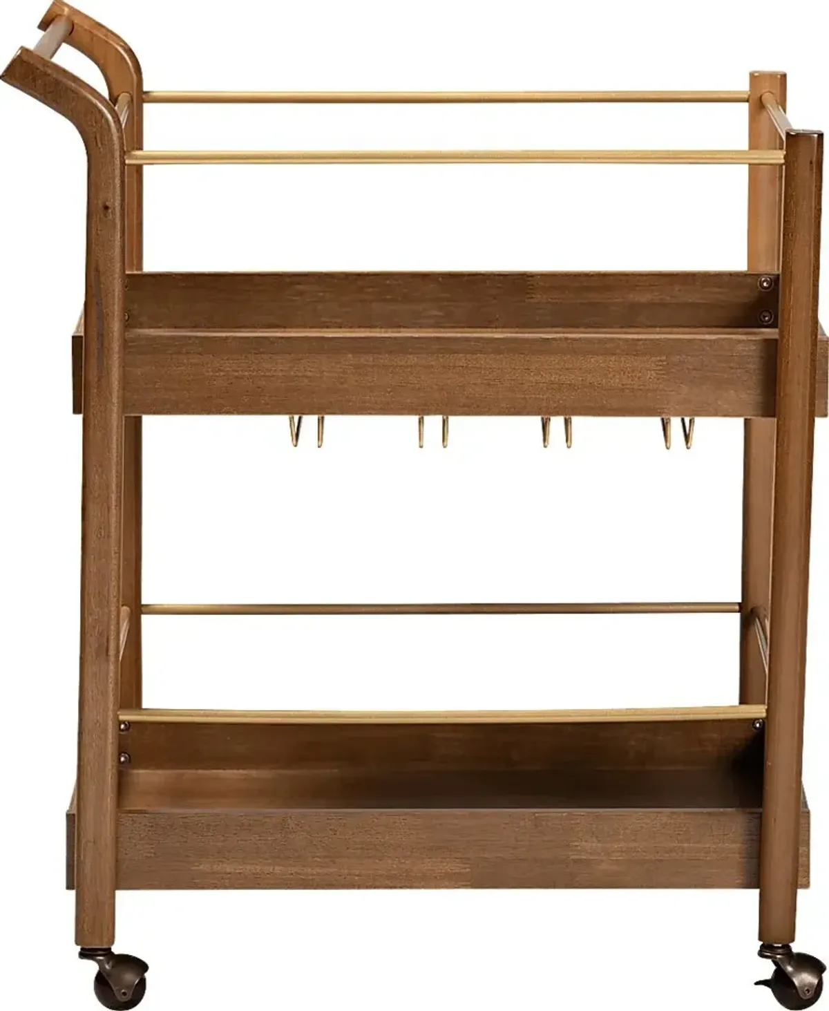 Clayytton Brown Bar Cart