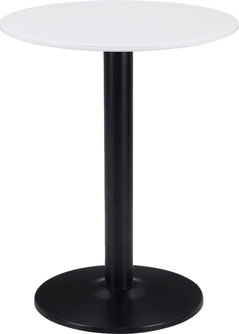 Thisbe White Round Bistro Table
