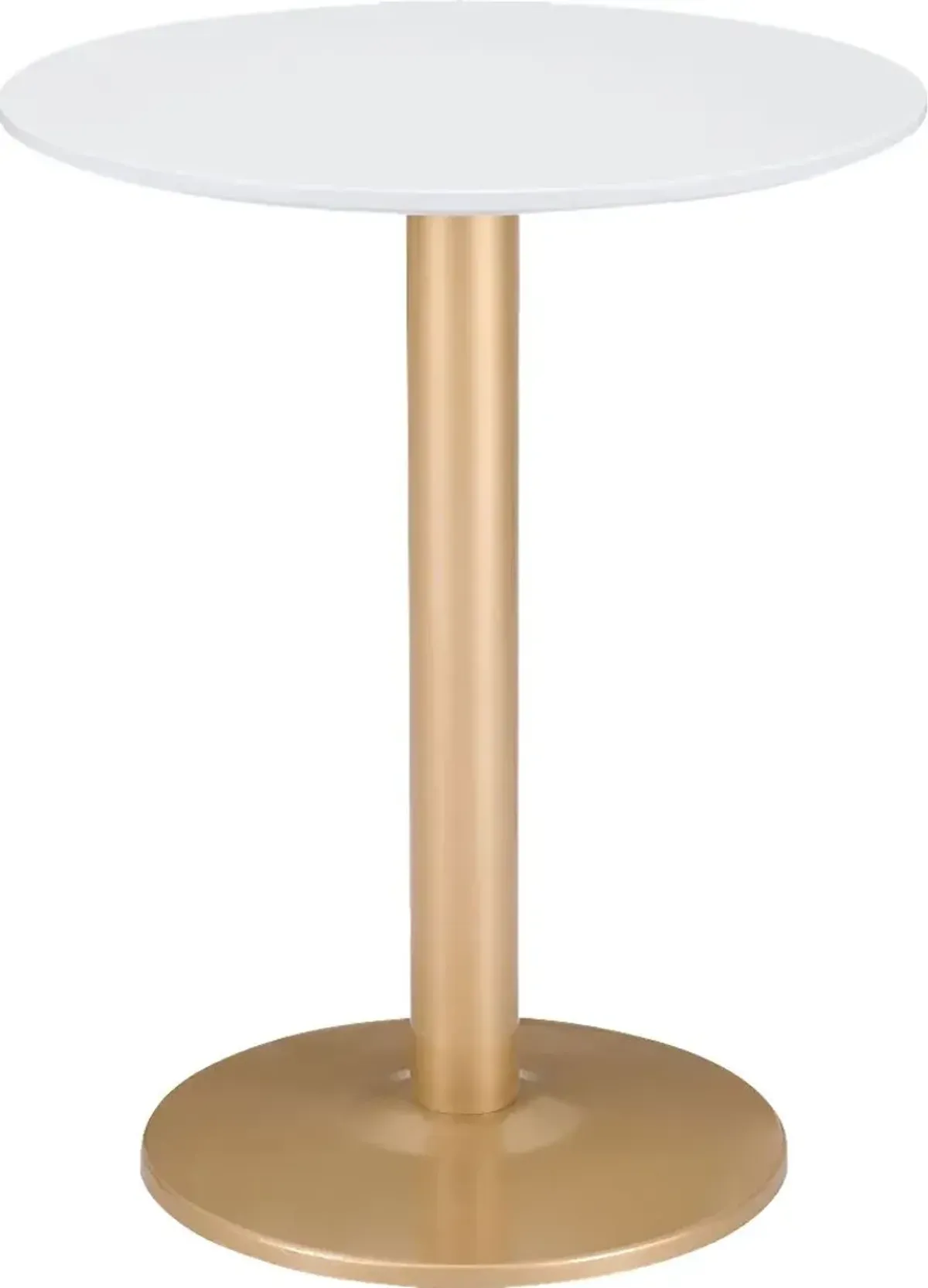 Thisbe Gold Round Bistro Table