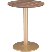 Thisbe Brown Round Bistro Table