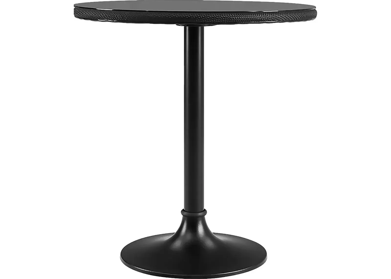 Gately Black Bistro Table