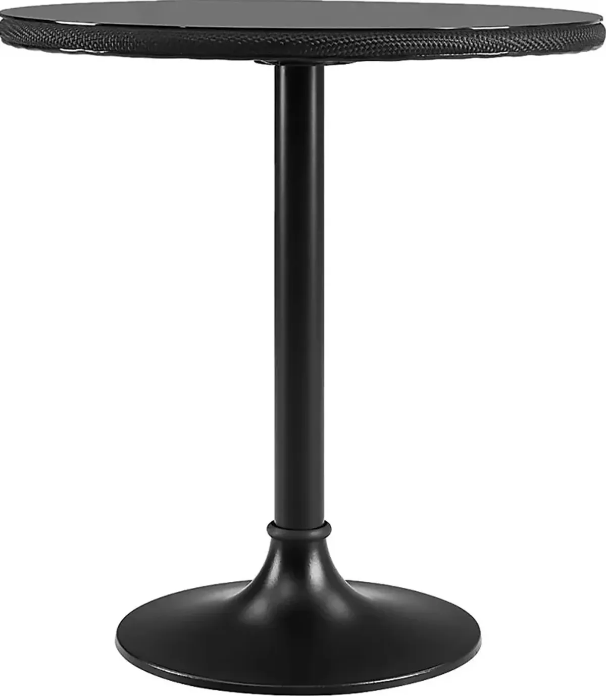 Gately Black Bistro Table