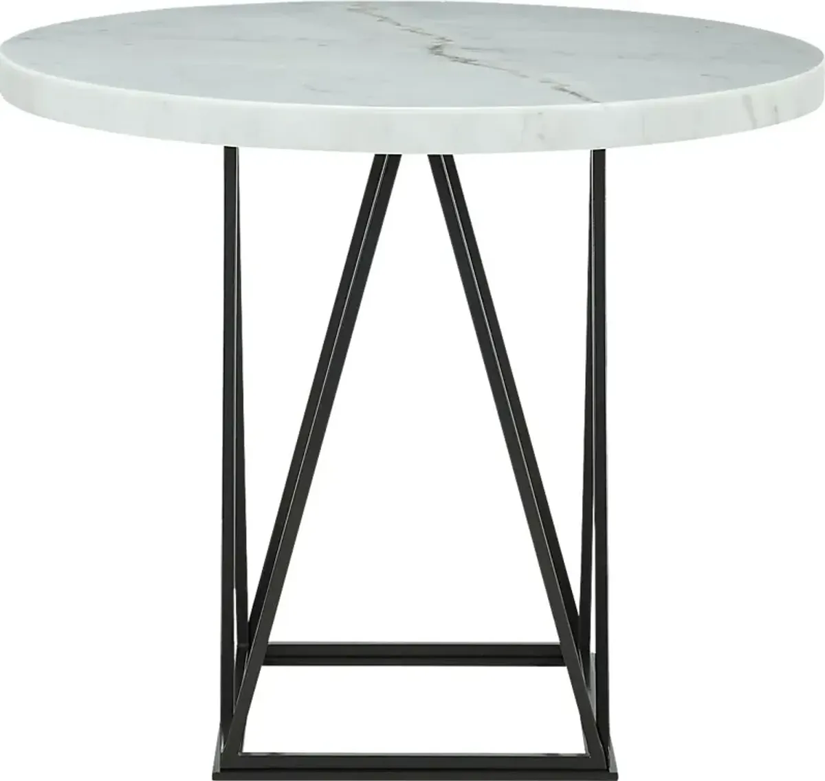 Bahan White Counter Height Table