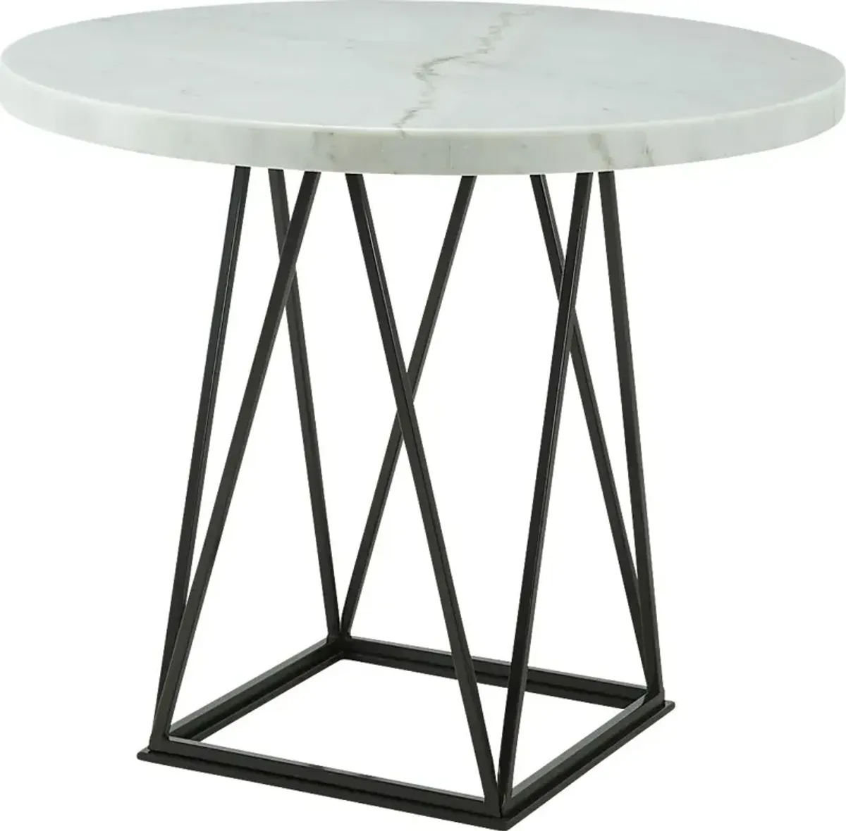 Bahan White Counter Height Table