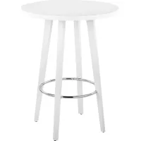 Stenele White Counter Height Table