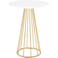Memminger Gold Counter Height Dining Table
