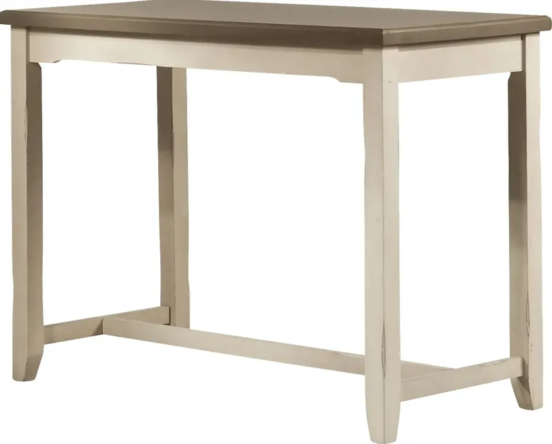 Manzanar White Counter Height Table