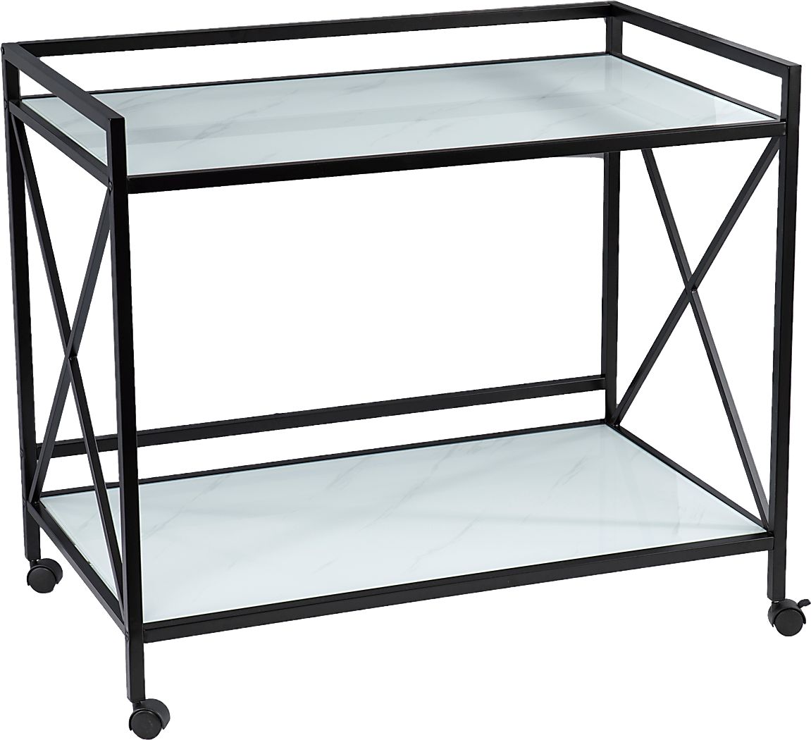 Hemphill Black Bar Cart