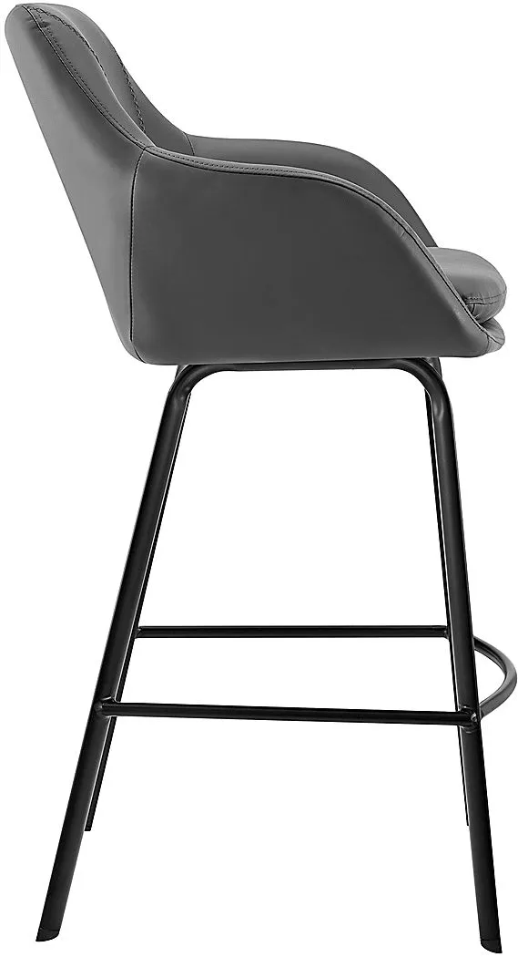 Aurenna I Gray Counter Height Stool