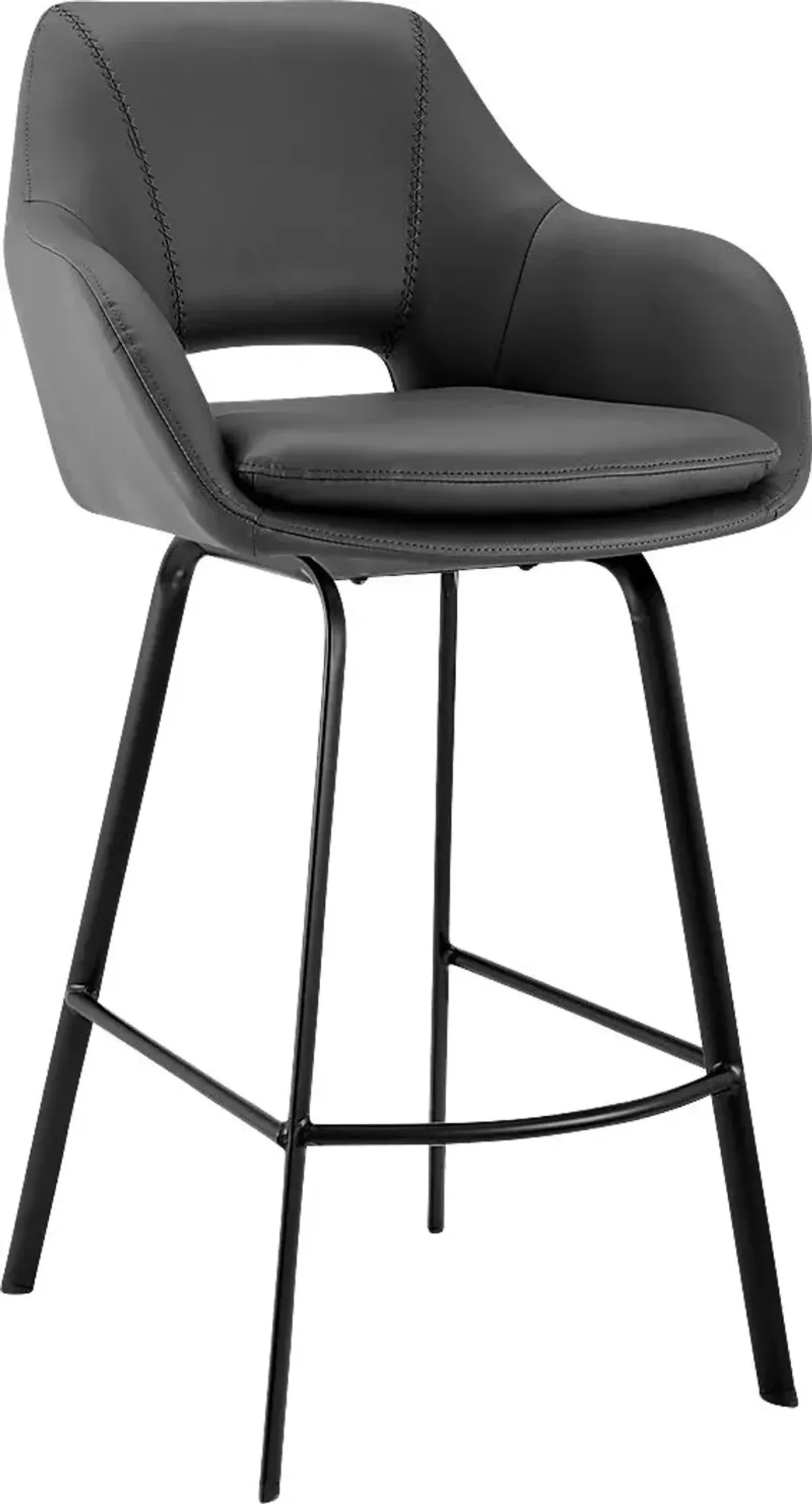 Aurenna I Gray Counter Height Stool