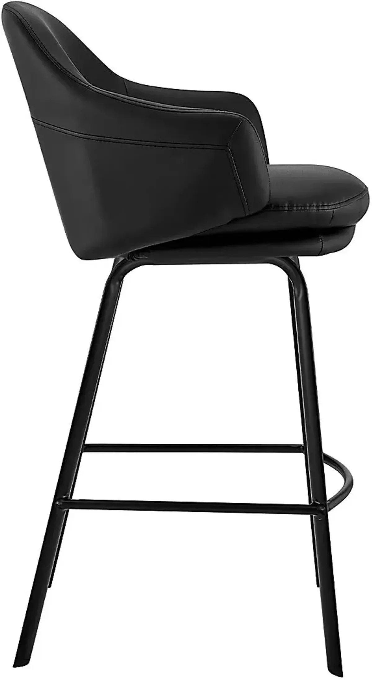 Allyan Black Counter Height Stool