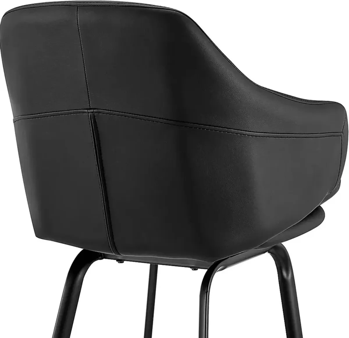 Allyan Black Counter Height Stool