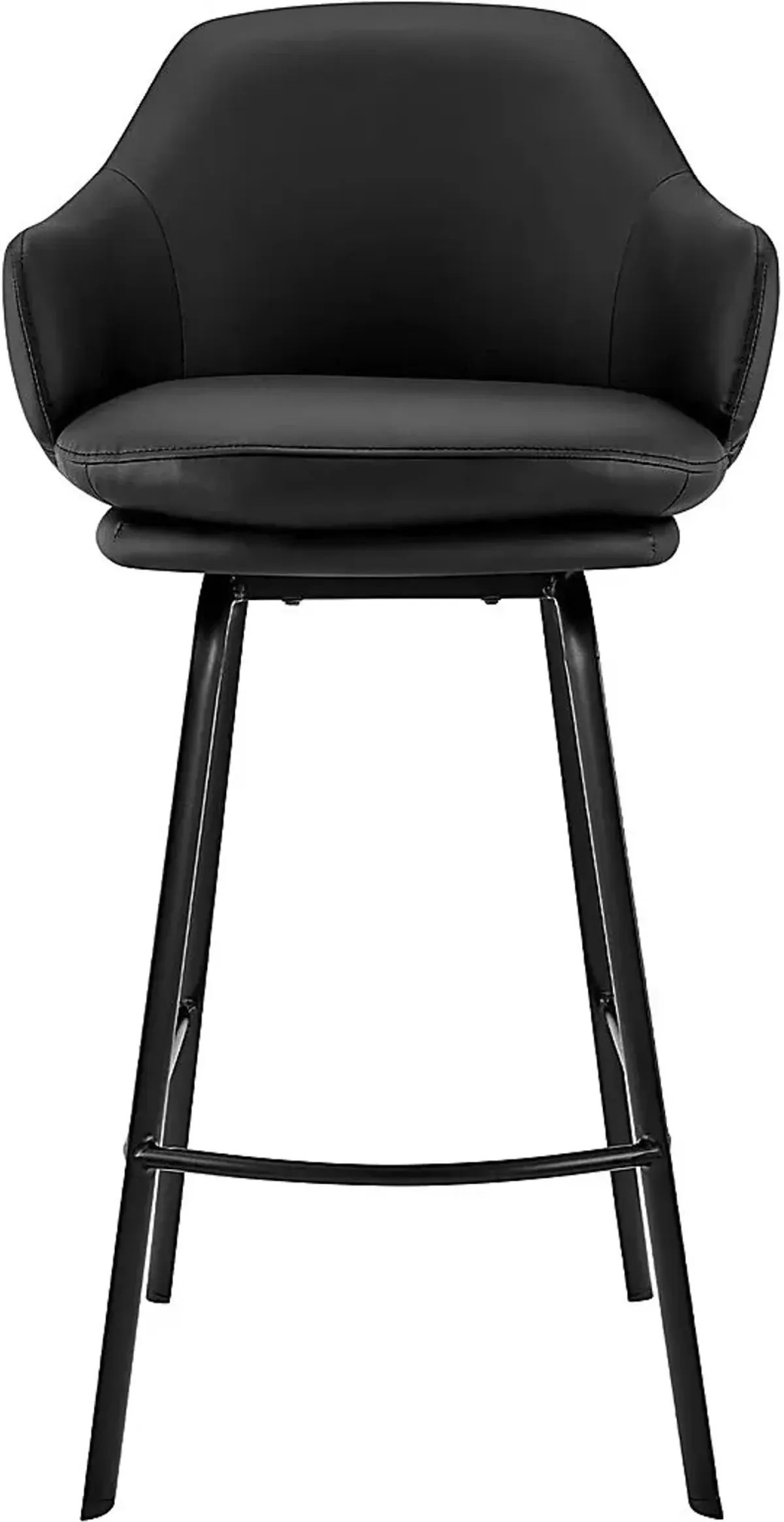 Allyan Black Counter Height Stool