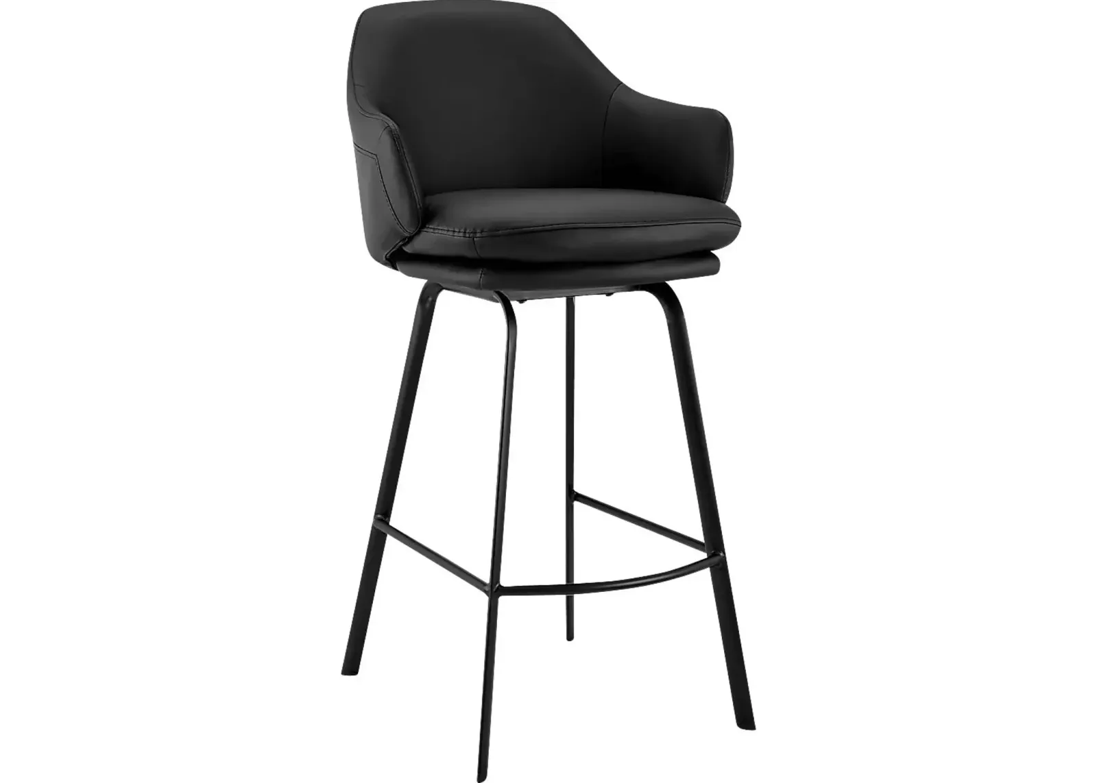 Allyan Black Counter Height Stool