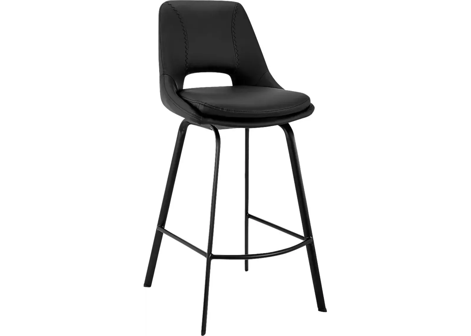 Cooperaine Black Counter Height Stool