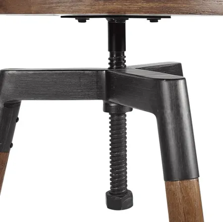 Cookcreek Brown Counter Height Stool