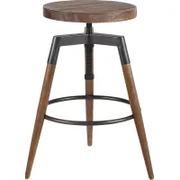 Cookcreek Brown Counter Height Stool