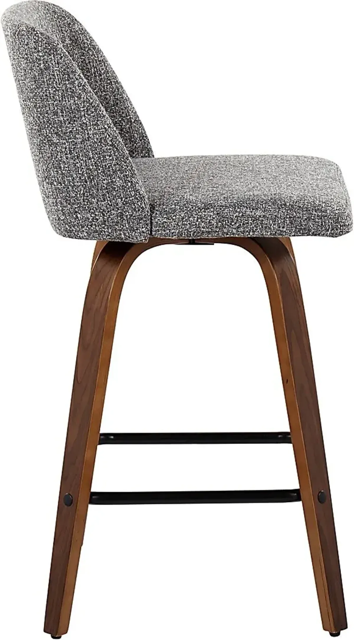 Clyo III Gray Counter Stool Set of 2