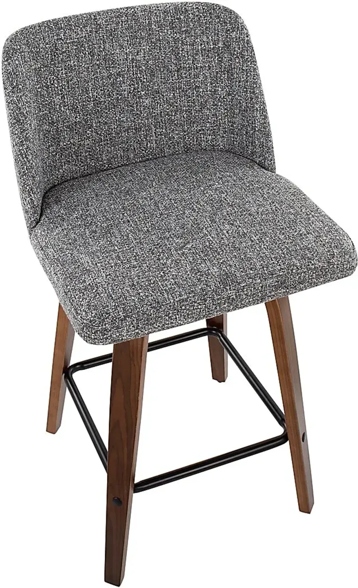 Clyo III Gray Counter Stool Set of 2
