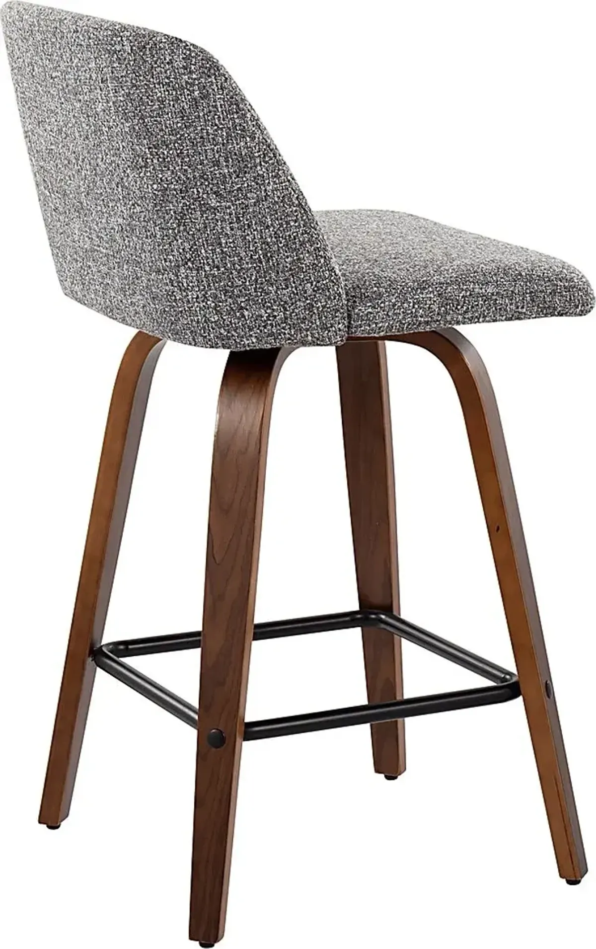 Clyo III Gray Counter Stool Set of 2