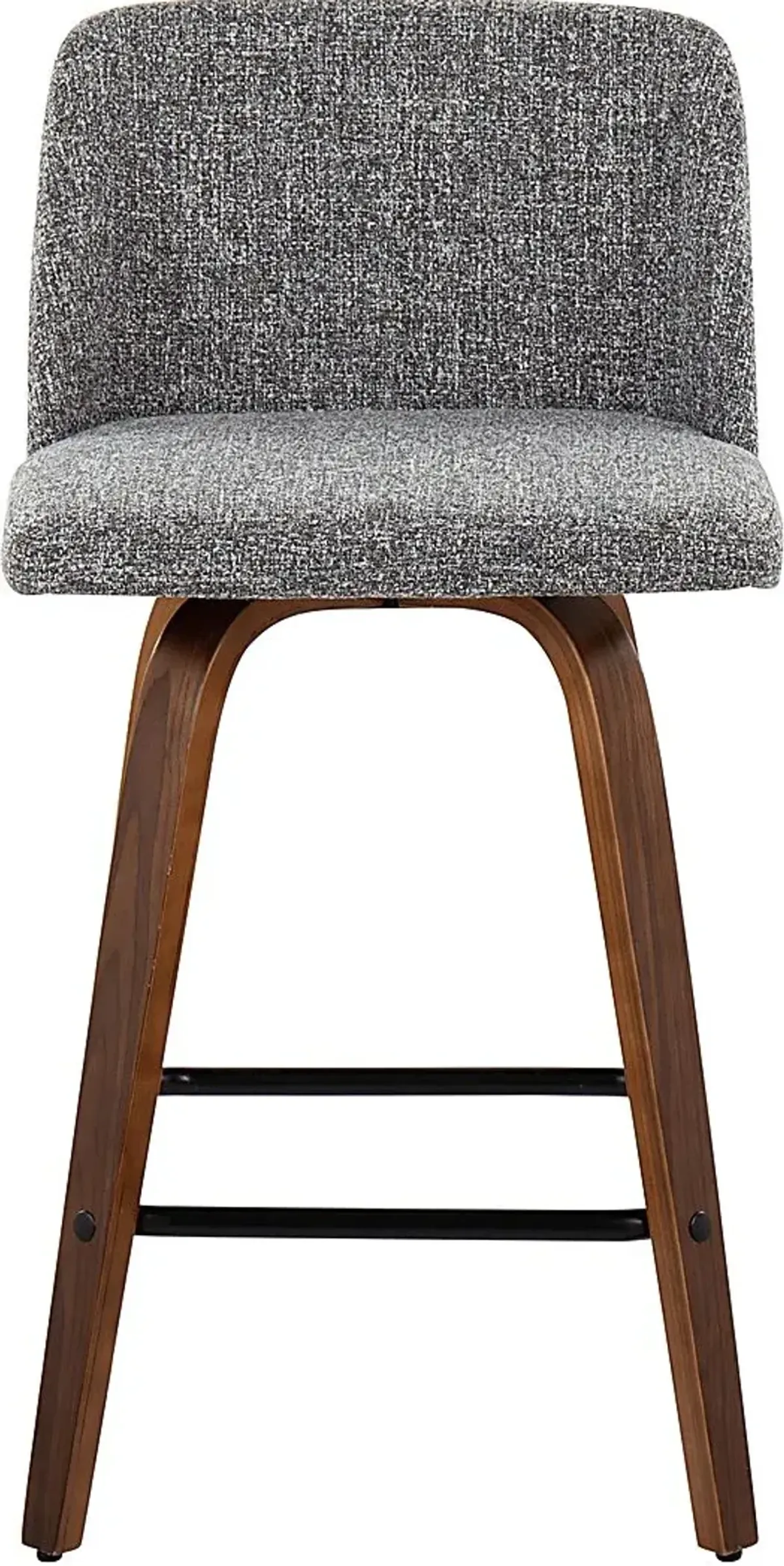 Clyo III Gray Counter Stool Set of 2