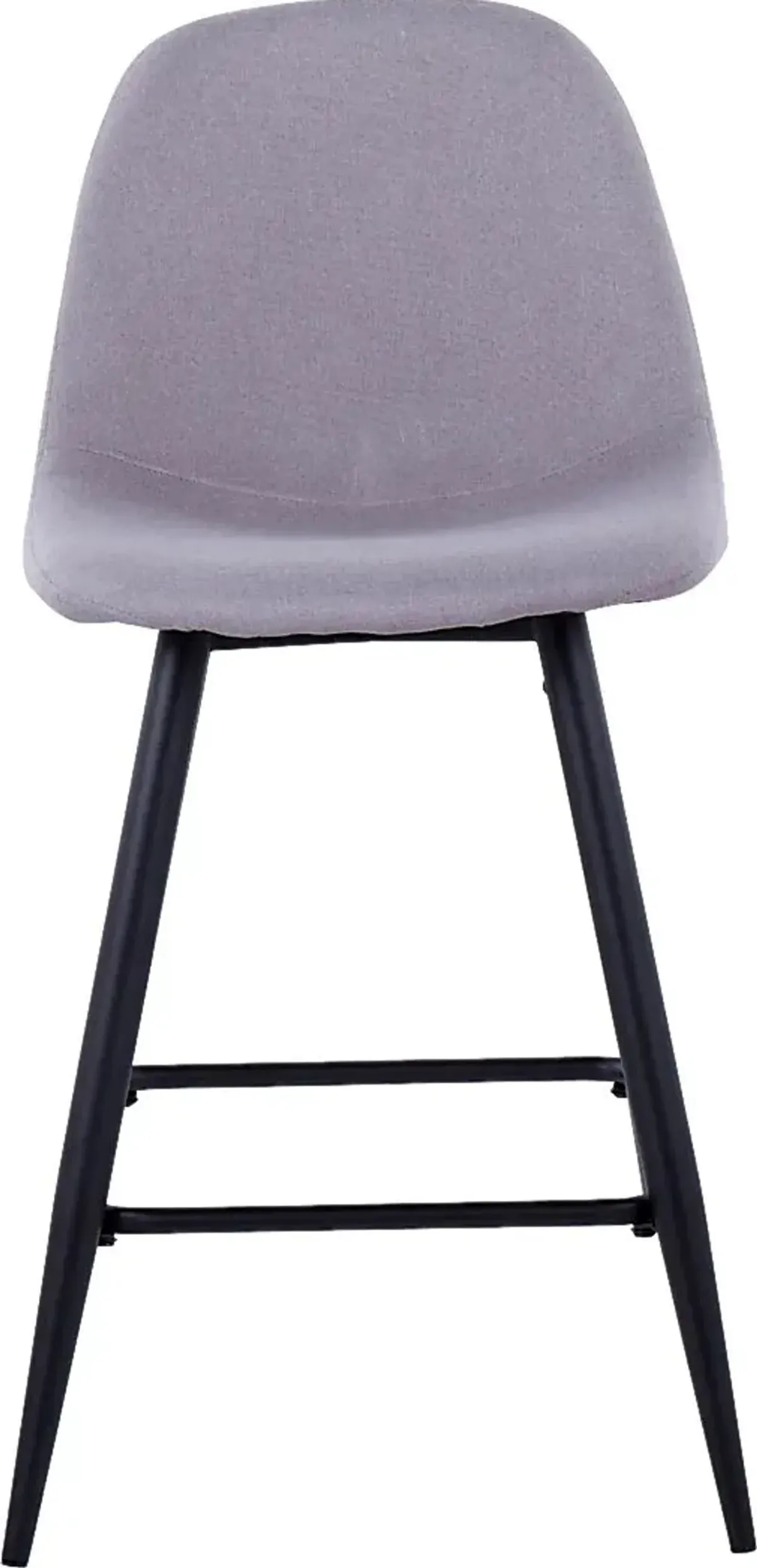 Jerdone Light Gray Counter Height Stool, Set of 2