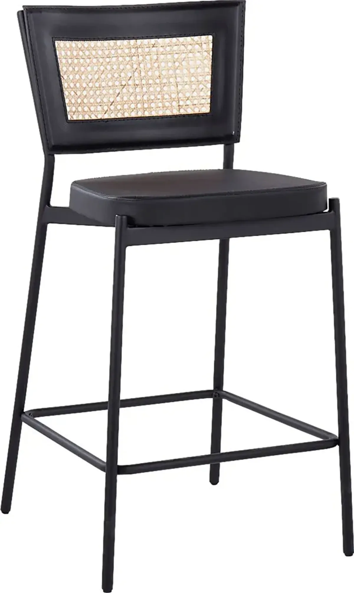 Inverary Black Counter Height Stool, Set of 2