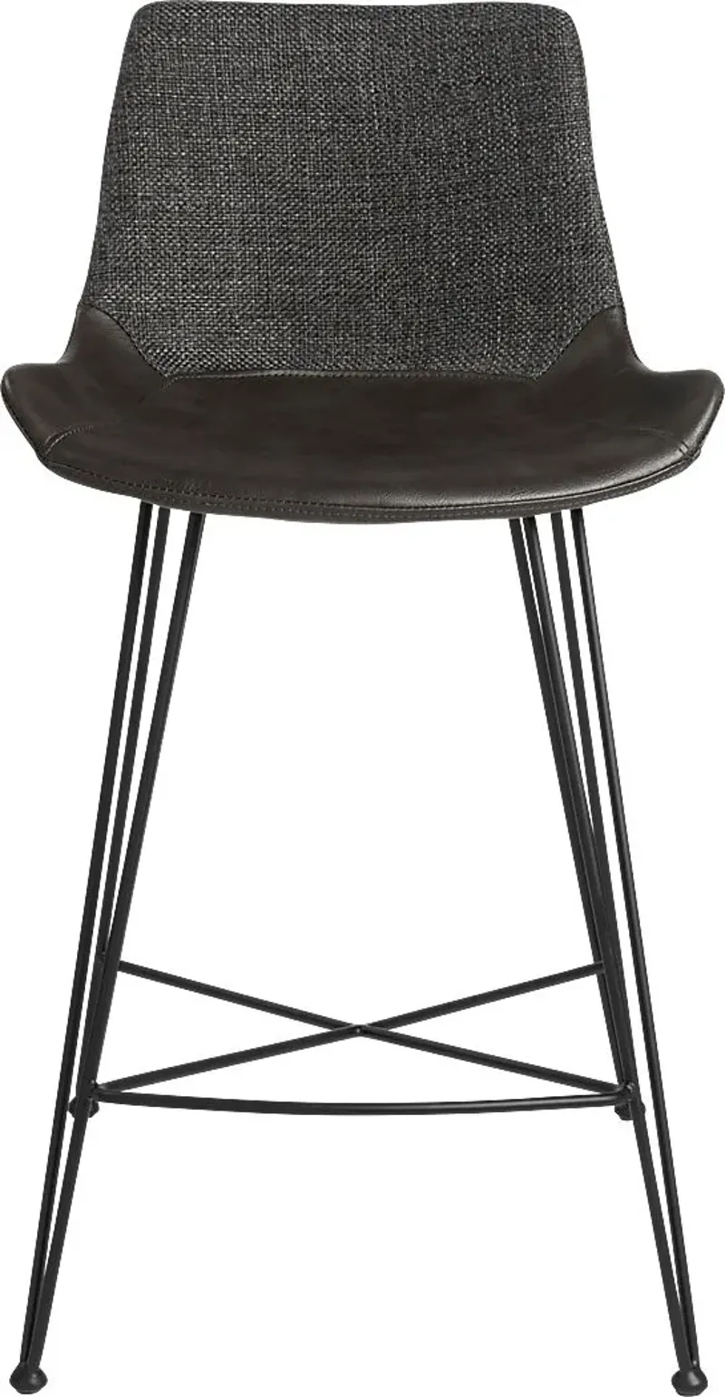 Heidiway Dark Gray Counter Stool