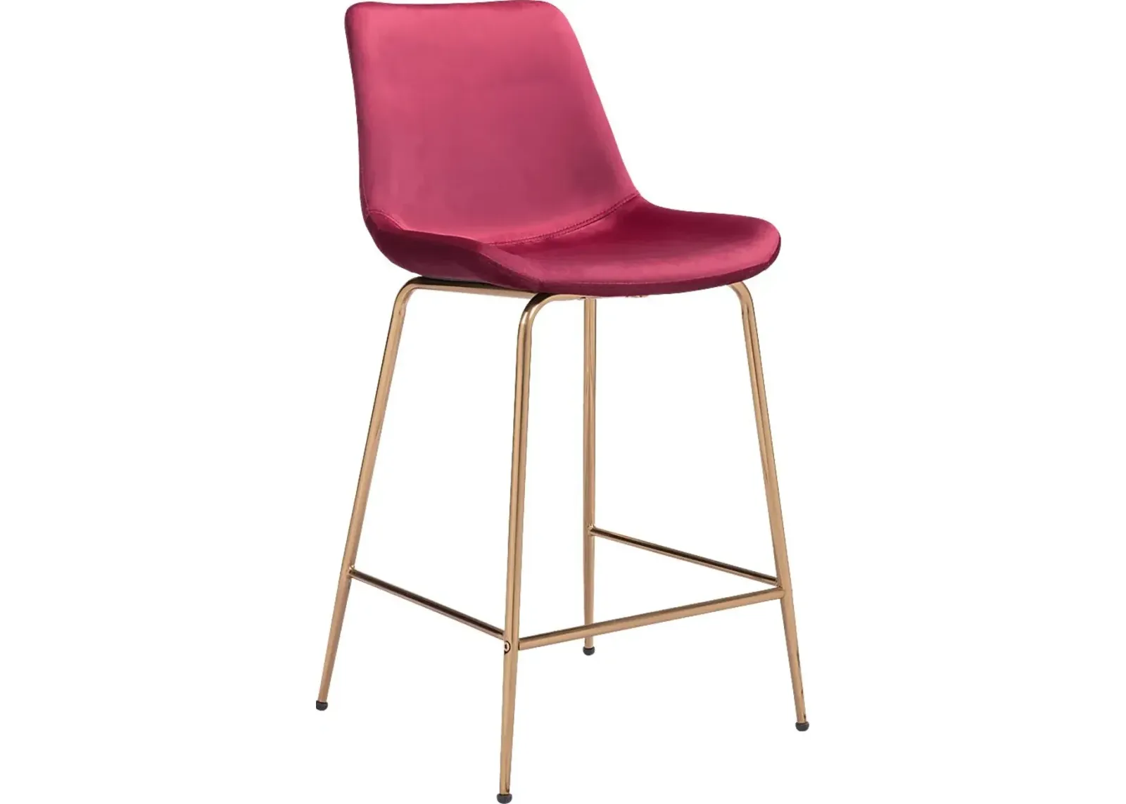 Byerstone Red Counter Height Stool