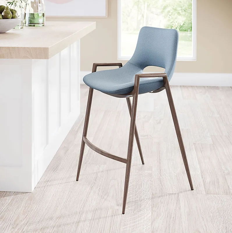 Cristway Gray Counter Stool, Set of 2