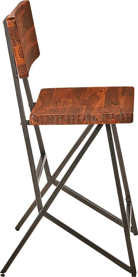 Kelvington Brown Counter Height Stool