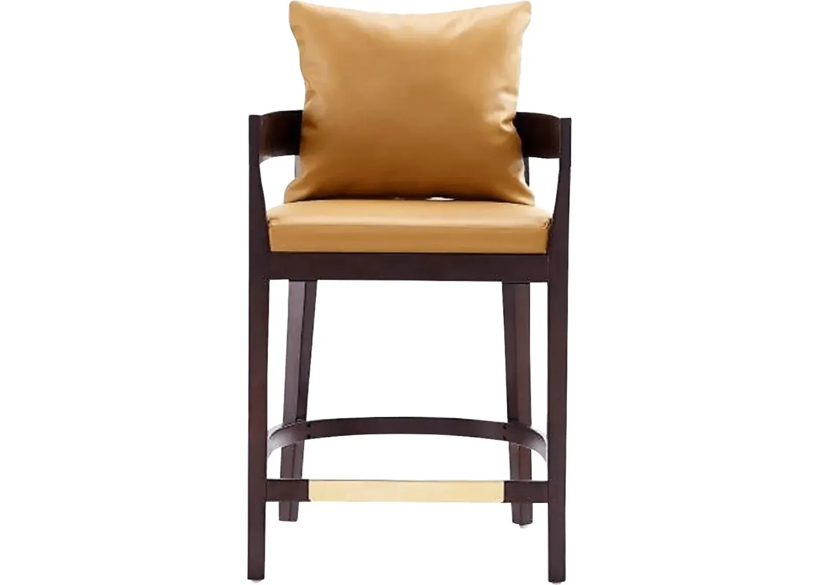 Lupen Brown Counter Height Stool