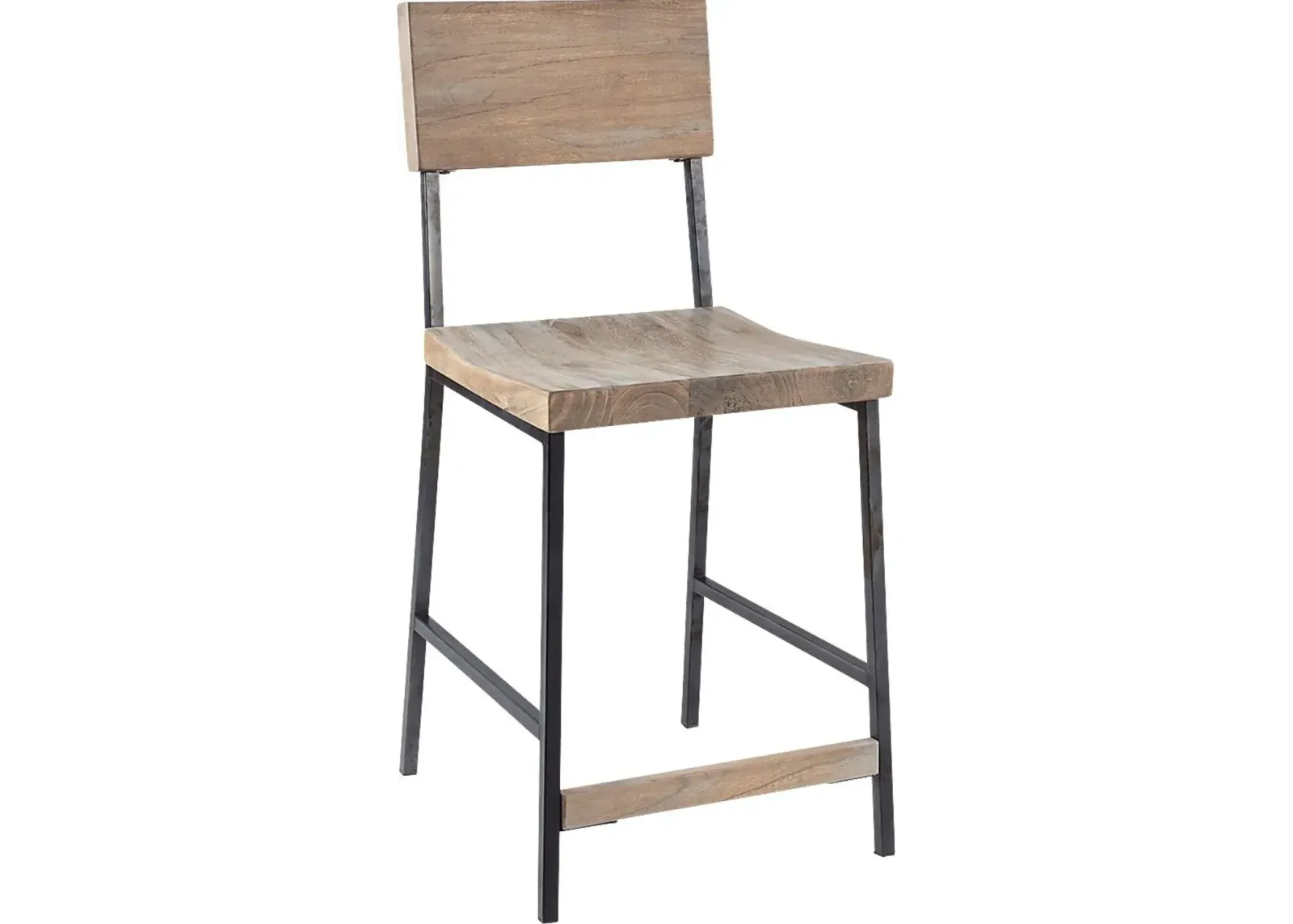 Saulsworth Gray Counter Height Stool