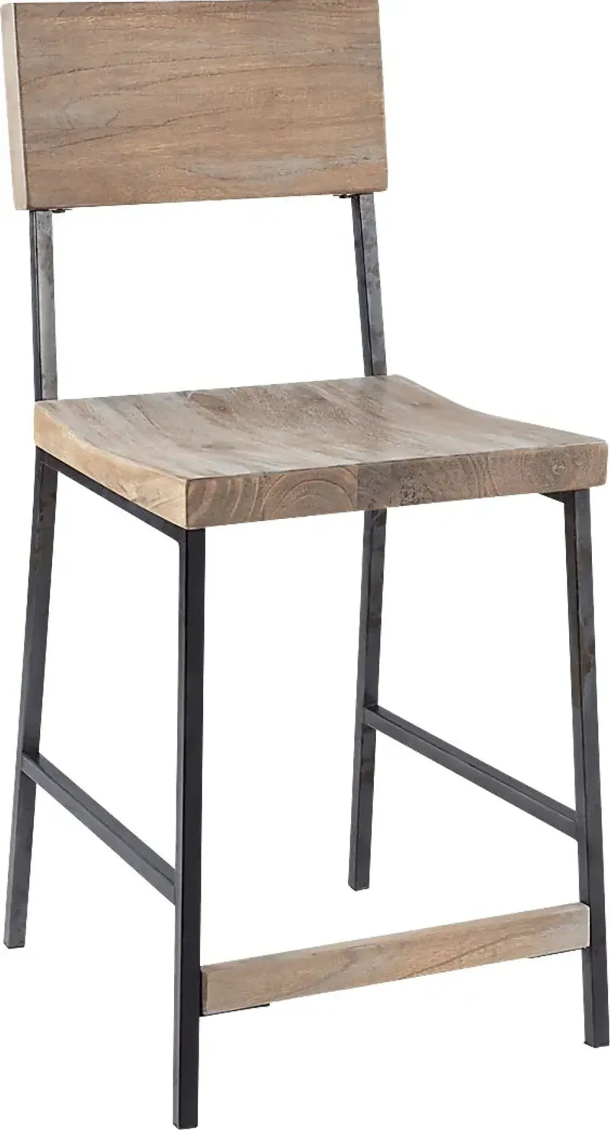 Saulsworth Gray Counter Height Stool