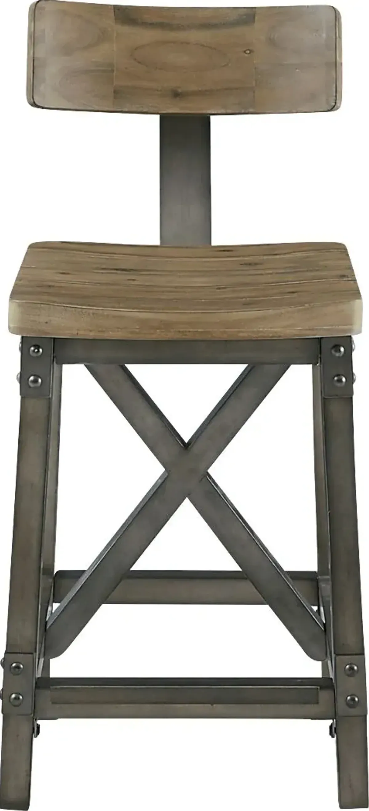 Ballybunion Oak Counter Height Stool