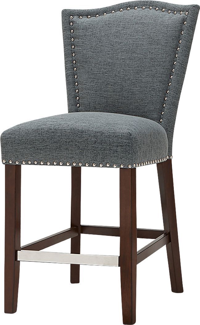 Wittershaw Blue Counter Height Stool