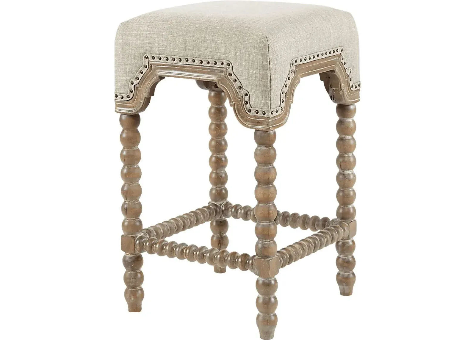 Bramhall Gray Counter Height Stool