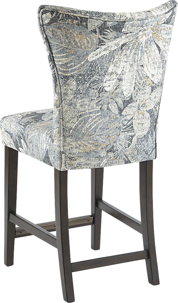 Rundberg Blue Counter Height Stool