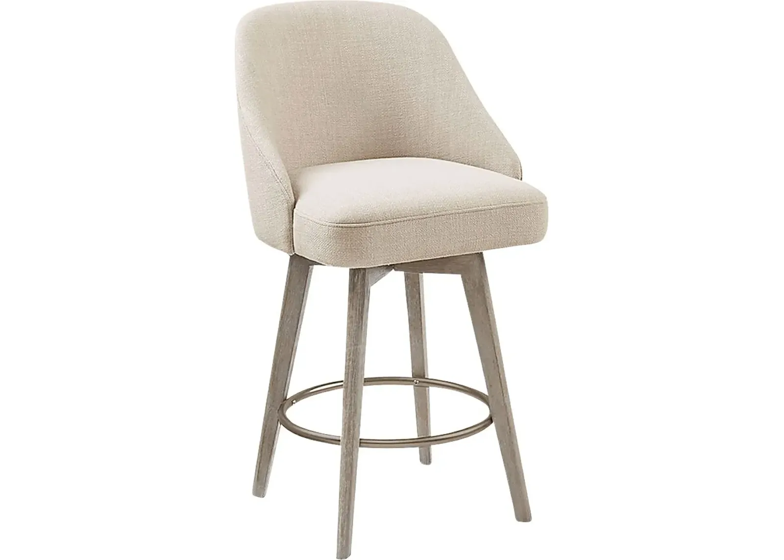 Whitborne Sand Swivel Counter Height Stool