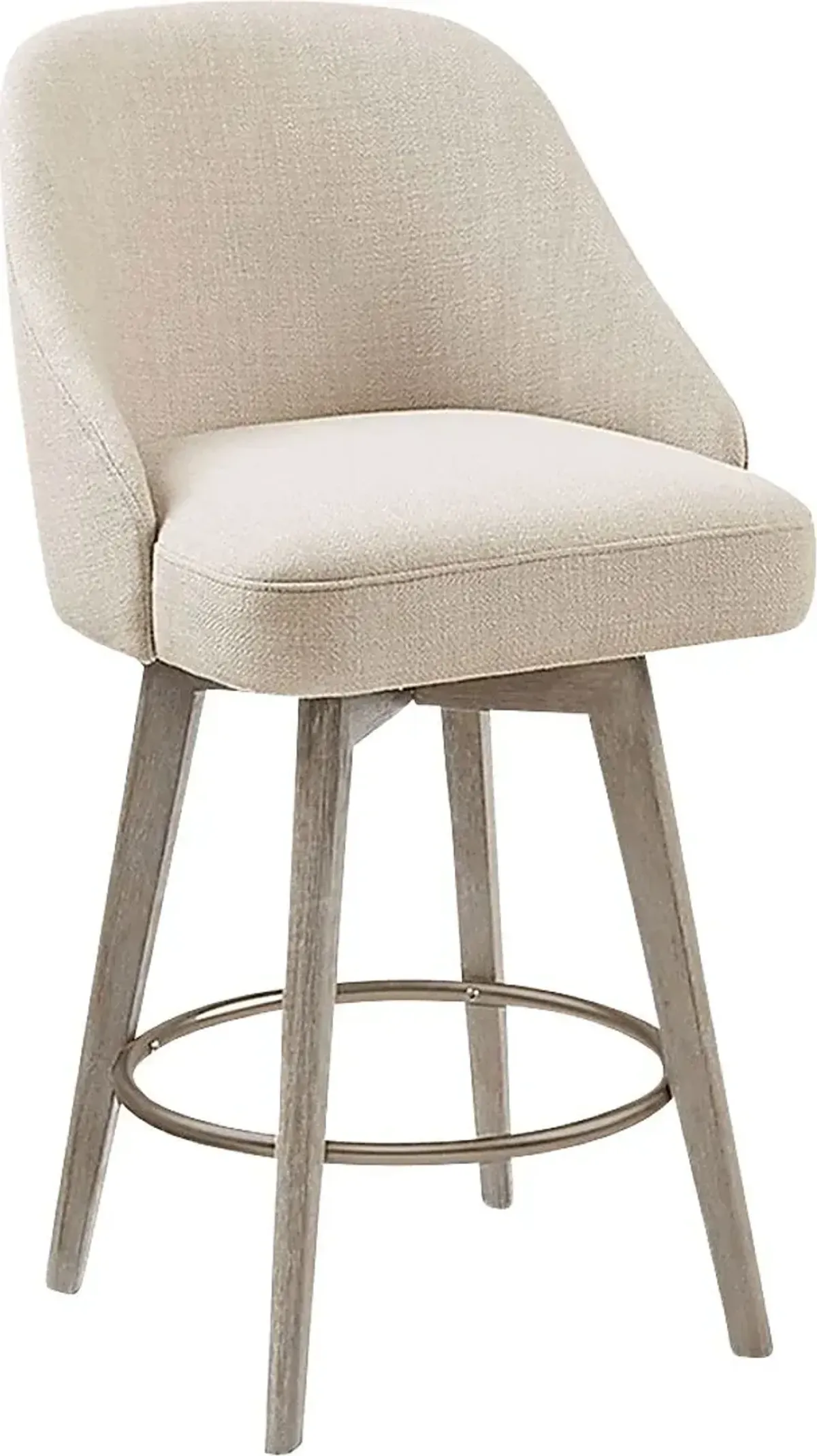 Whitborne Sand Swivel Counter Height Stool