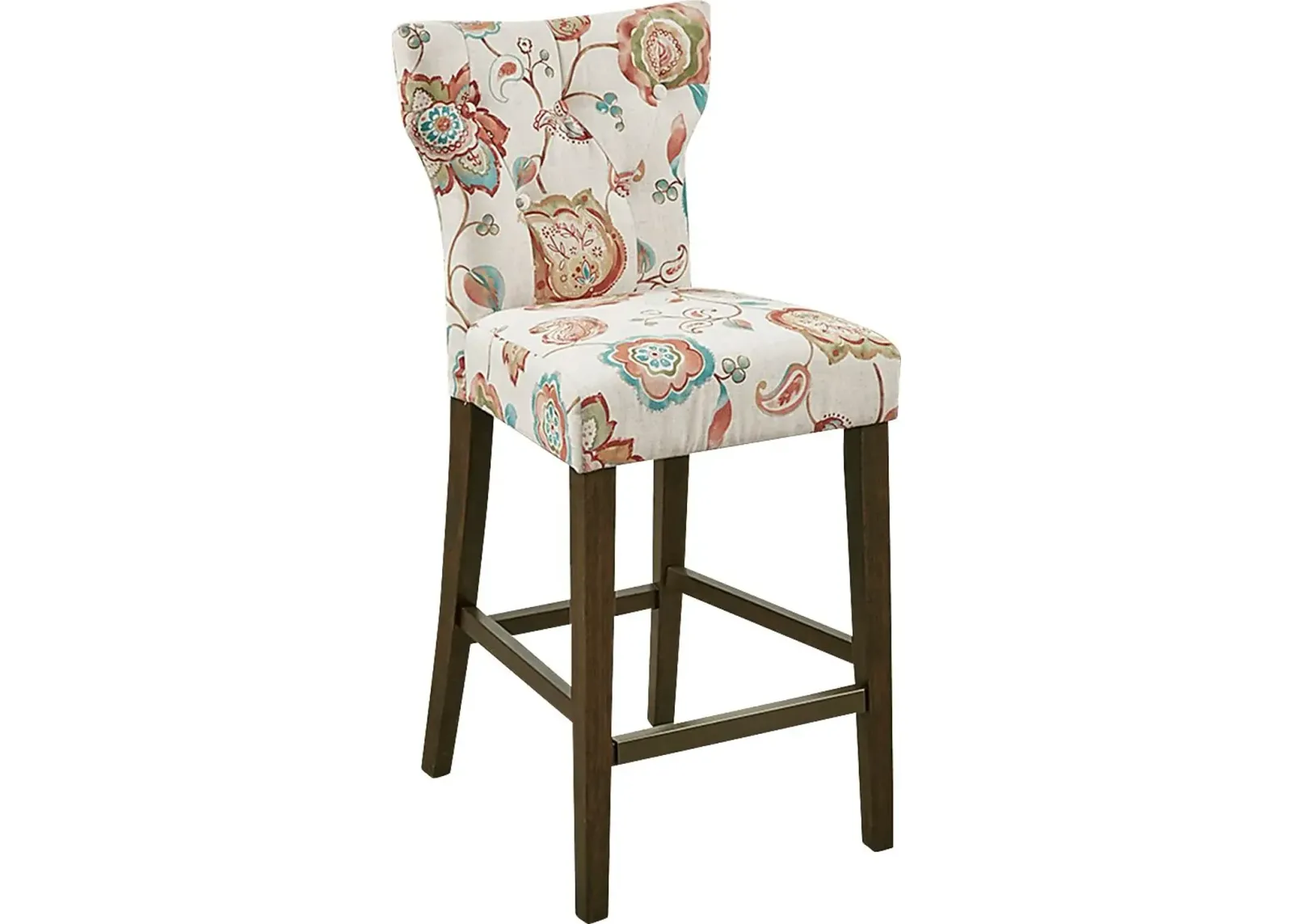 Carisbrooke Orange Counter Height Stool